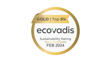 Hoogste platina award van EcoVadis voor het duurzaamheidsmanagement van Geberit (© Geberit)