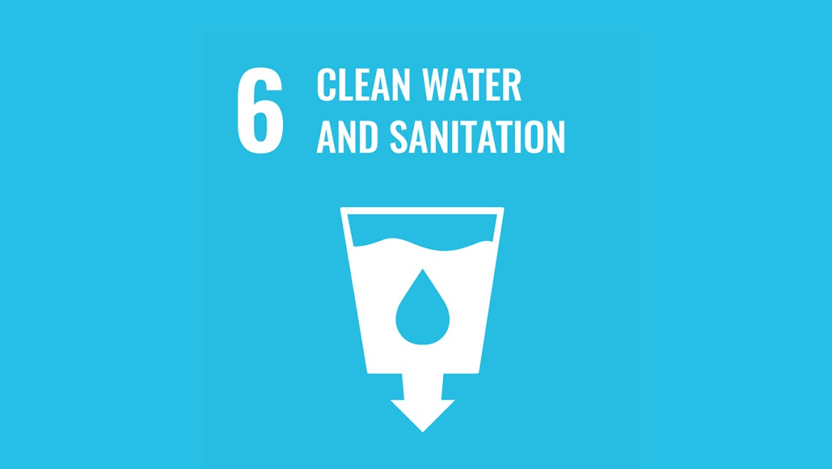 Doelstelling 6 van de Verenigde Naties "Schoon water en sanitaire voorzieningen"