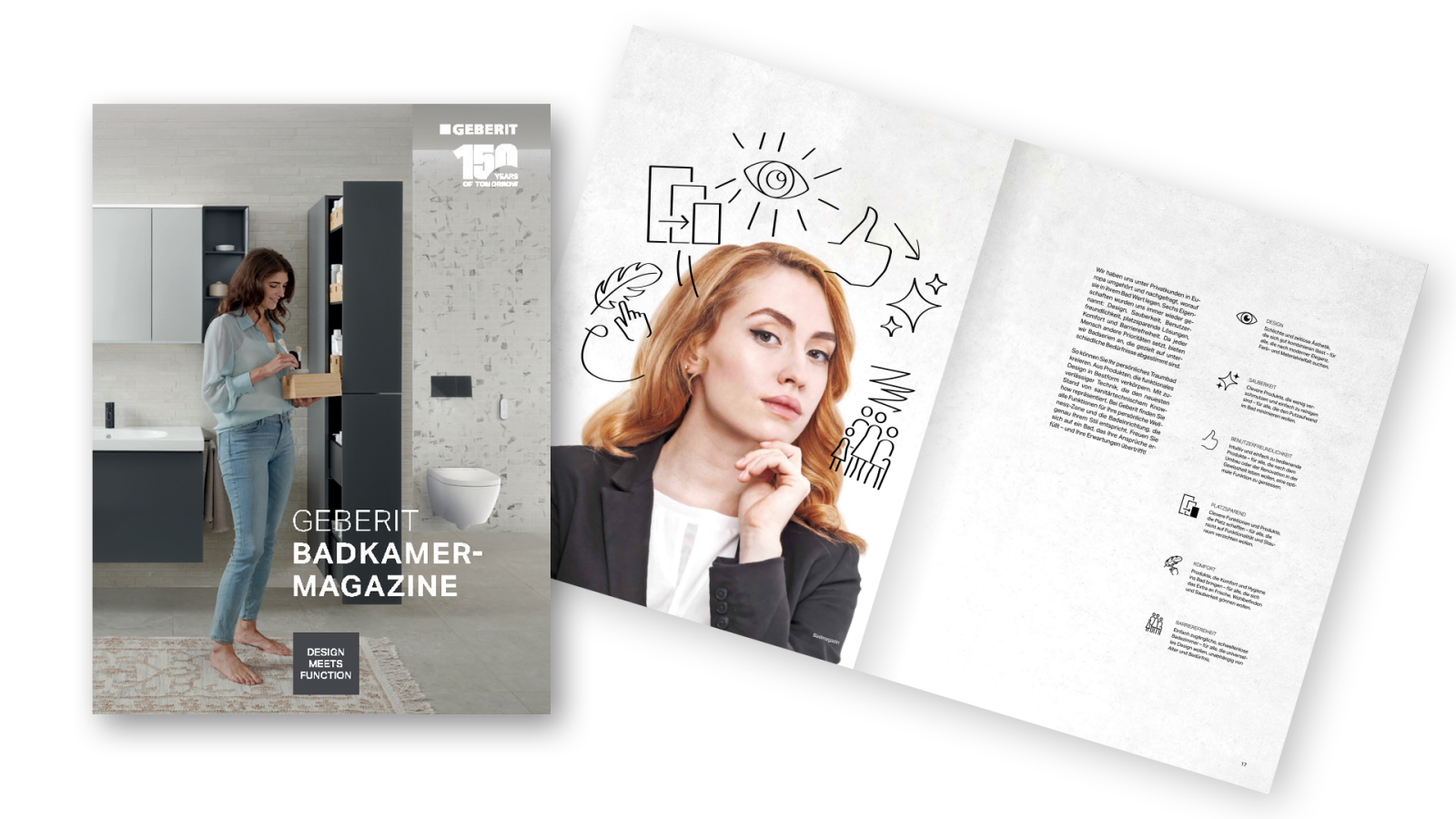 Cover Geberit Badkamermagazine Cover Geberit Badkamermagazine