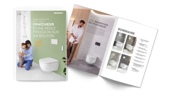 Télécharger la brochure Geberit AquaClean