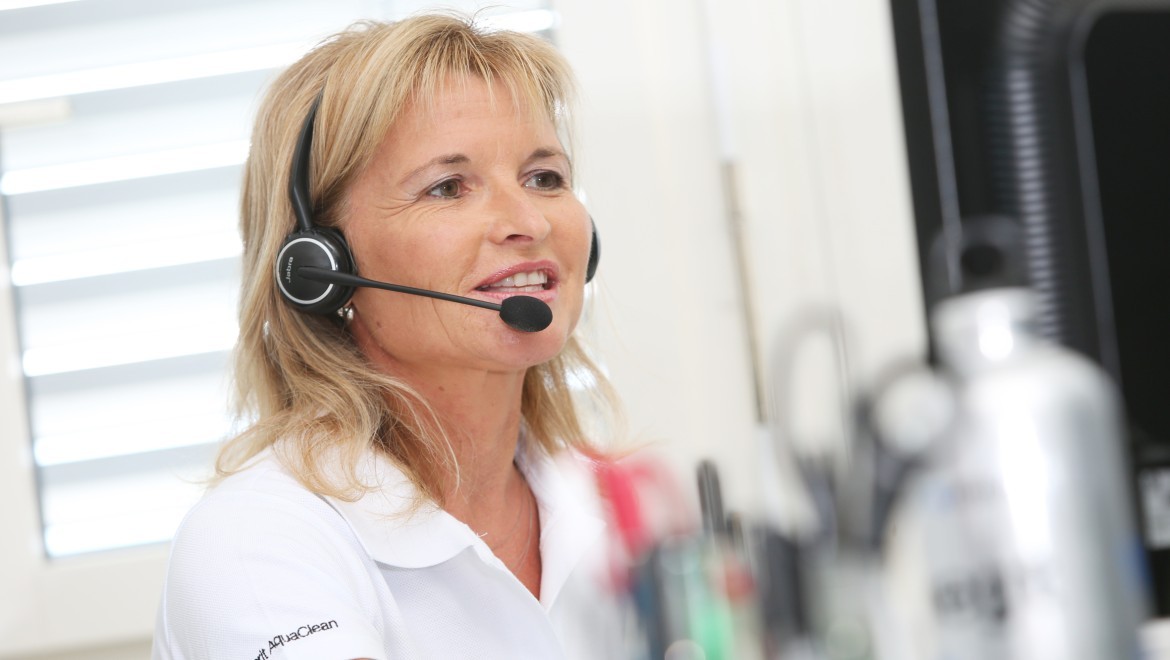 Femme au téléphone