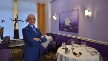 Chef Luigi Ciciriello au restaurant La Truffe Noir