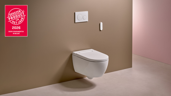 Geberit AquaClean Alba met afstandsbediening Sigma20