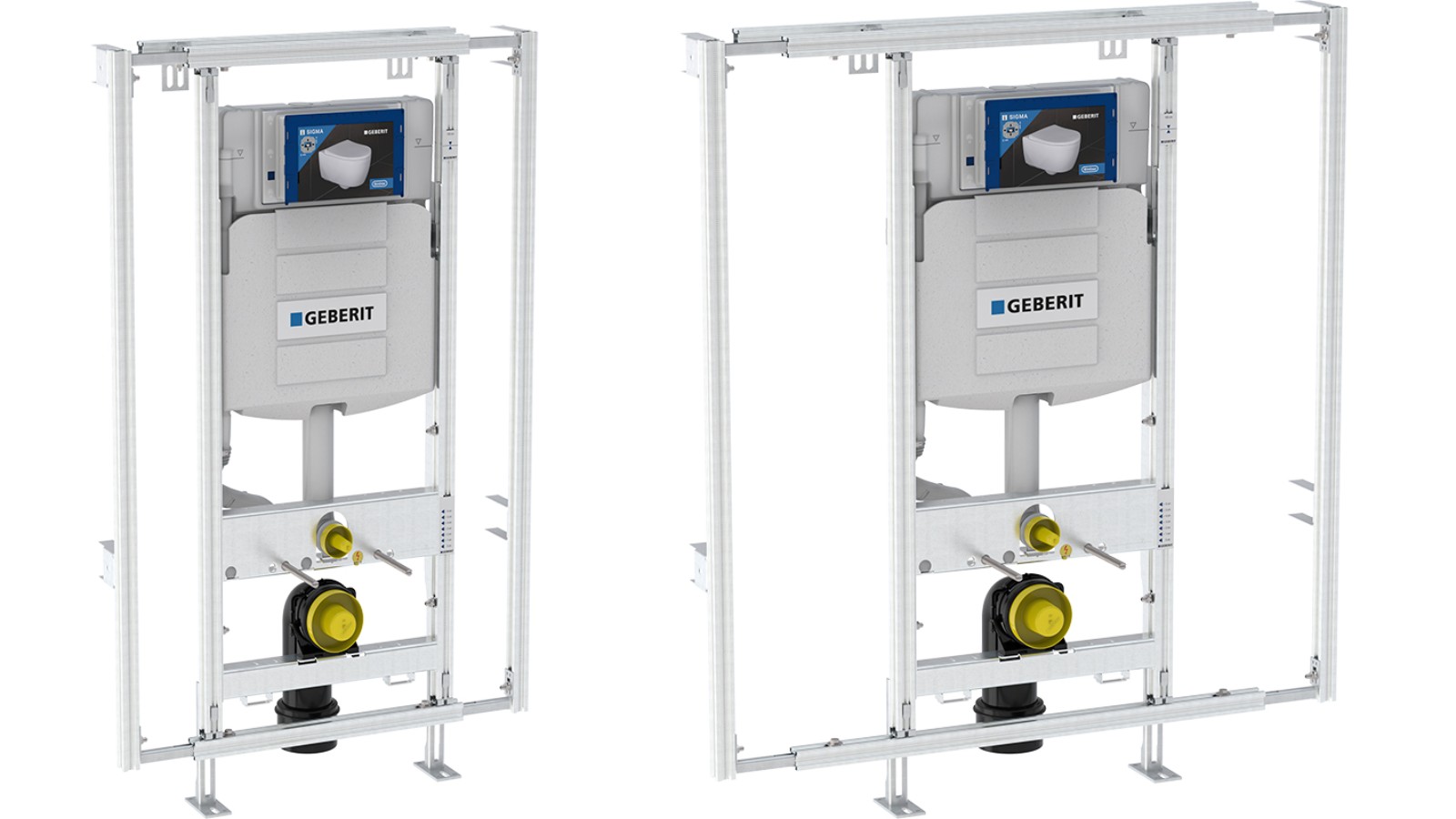 Modules GISeasy en deux versions de largeur Modules GISeasy en deux versions de largeur