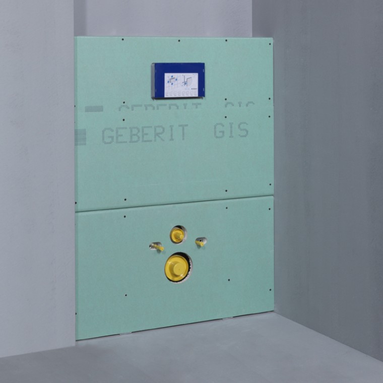Prefab gipsplaat voor Geberit GISeasy module Prefab gipsplaat voor Geberit GISeasy module