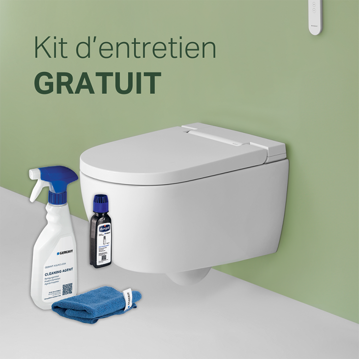 Kit d’entretien GRATUIT pour Geberit AquaClean Alba Kit d’entretien GRATUIT pour Geberit AquaClean Alba