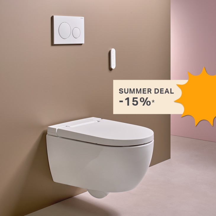 Geberit AquaClean Summer Deal Geberit AquaClean Summer Deal