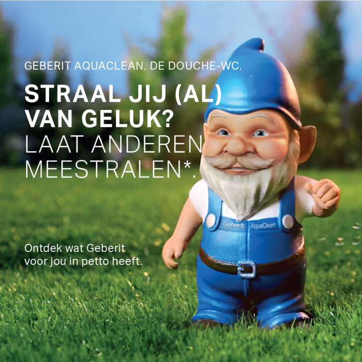 Geberit AquaClean aanbevelen en profiteren Geberit AquaClean aanbevelen en profiteren