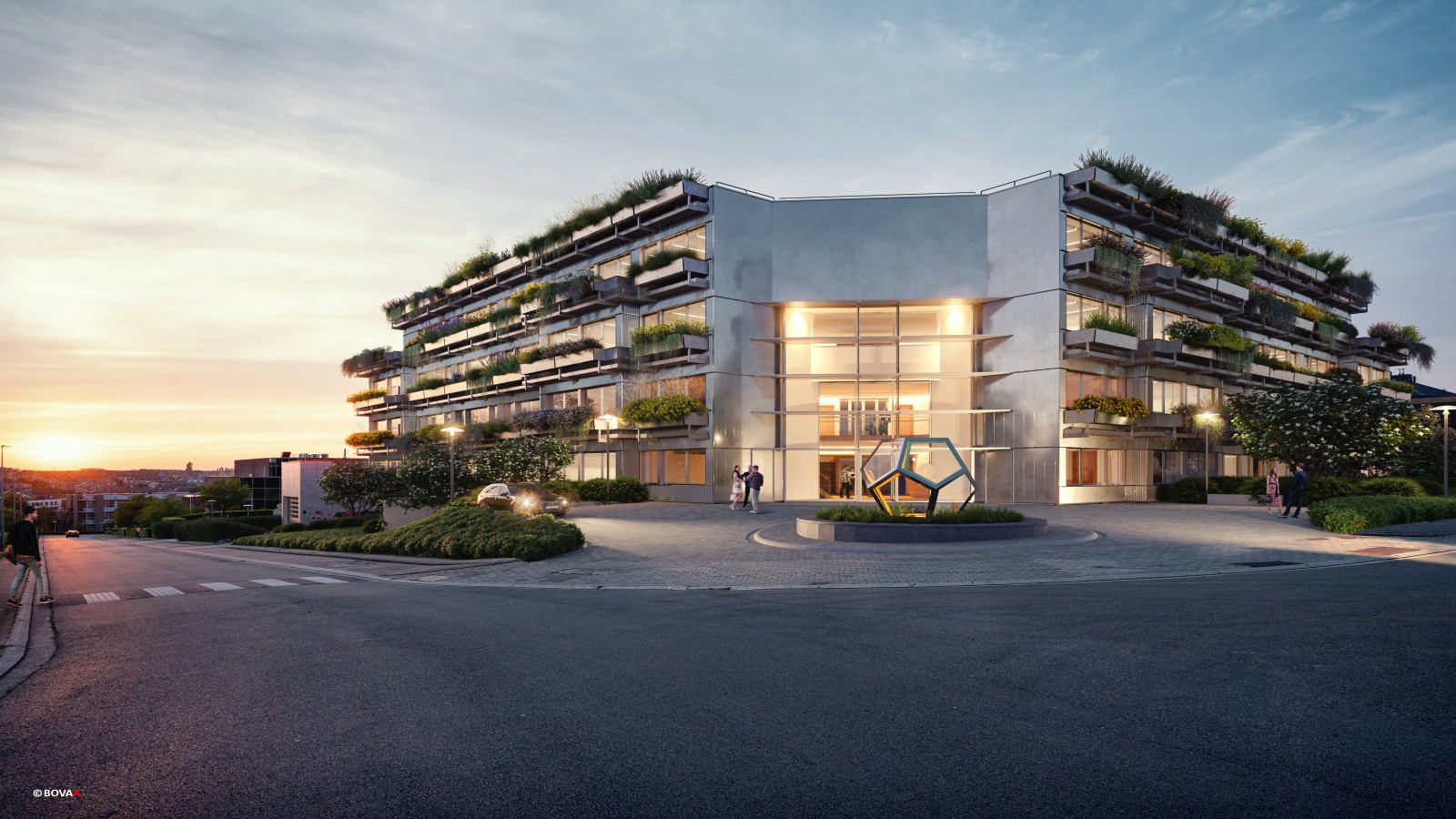 Gebouw van Buildwise Zaventem Gebouw van Buildwise Zaventem