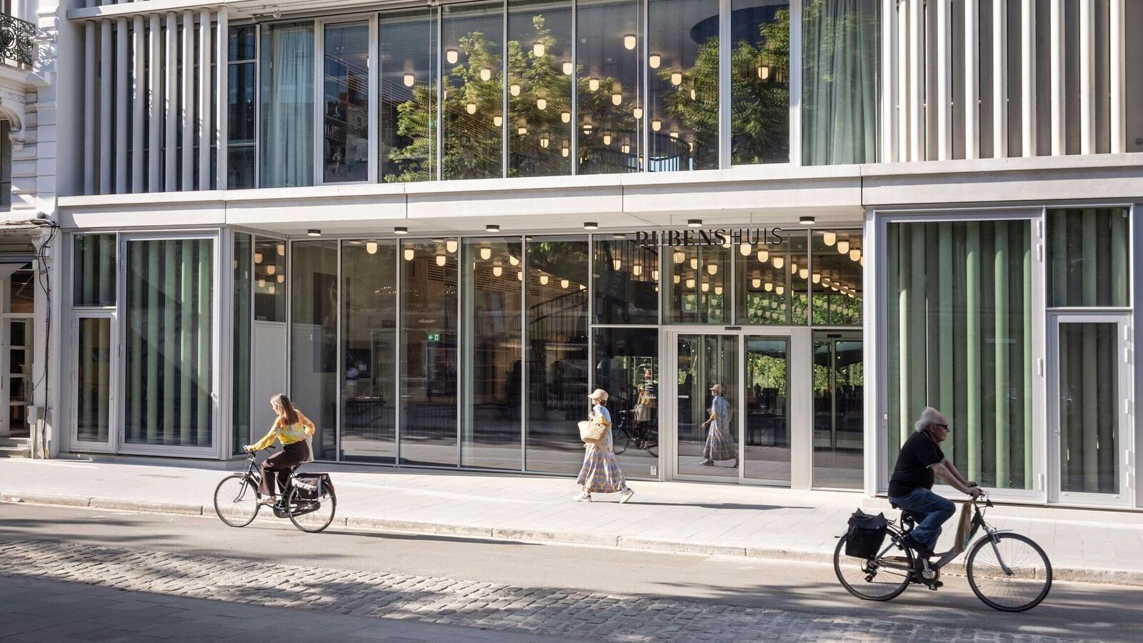 Bâtiment d’accueil de la Rubenshuis - photographe : Ans Brys Bâtiment d’accueil de la Rubenshuis - photographe : Ans Brys