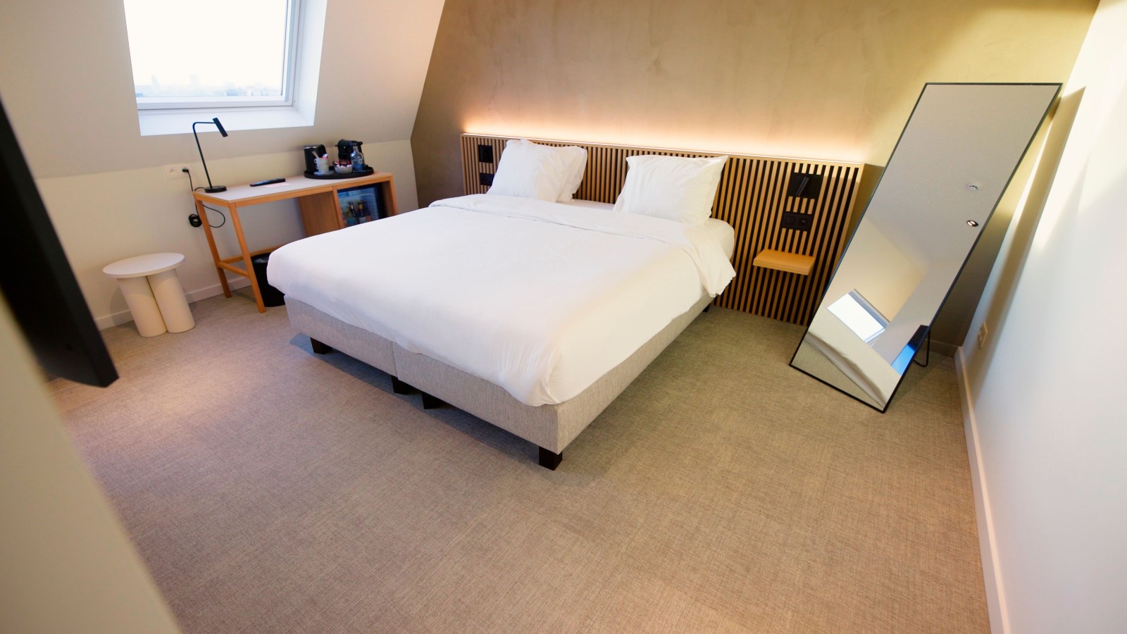 Voorbeeld van een hotelkamer in Chamade Voorbeeld van een hotelkamer in Chamade