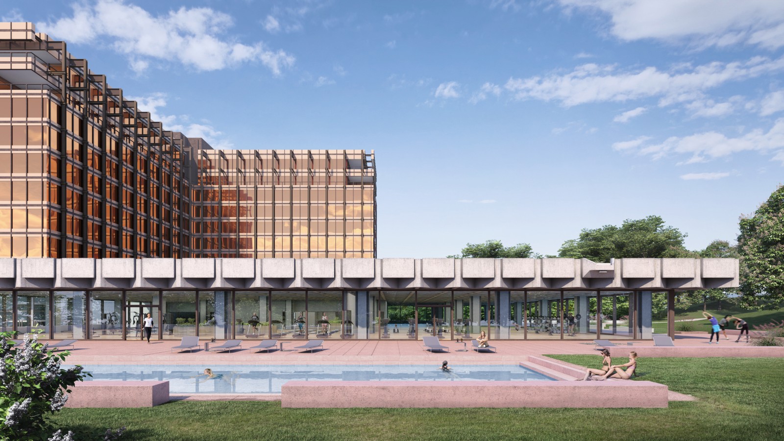 Royale Belge, vue latérale Royale Belge, vue latérale