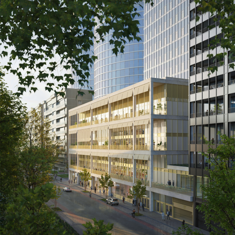 ZIN Linkerkant van het gebouw ZIN Linkerkant van het gebouw