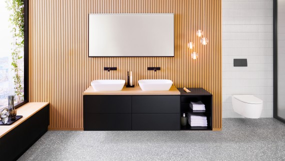 Double lavabo Geberit ONE Double lavabo Geberit ONE