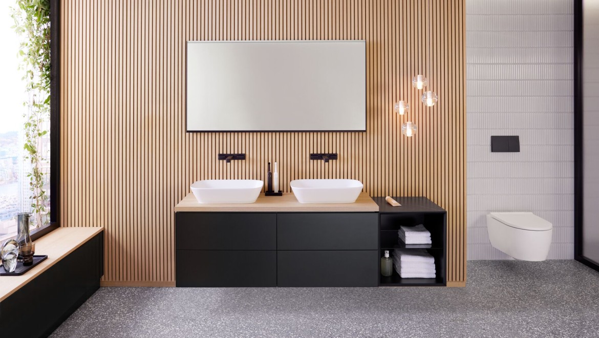 Lavabo double Geberit ONE