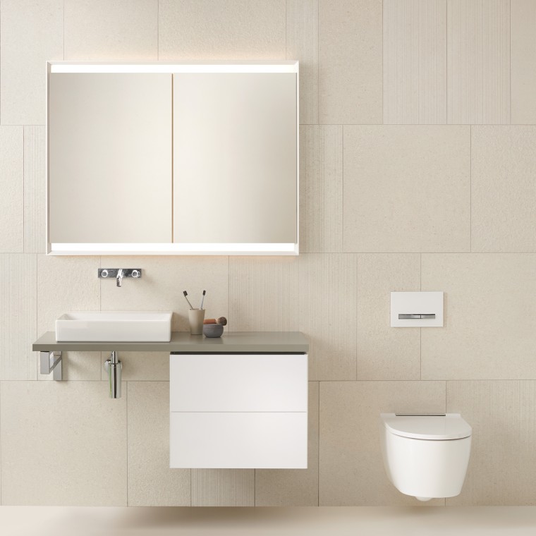 Plan de lavabo avec sous-meuble Plan de lavabo avec sous-meuble