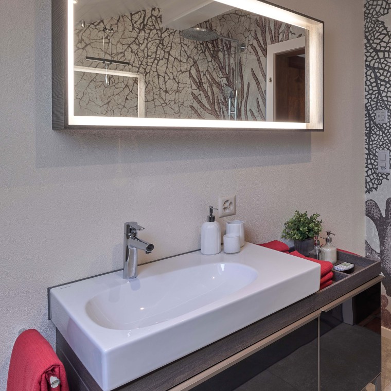 Armoire à miroir, lavabo et meubles Citterio Armoire à miroir, lavabo et meubles Citterio