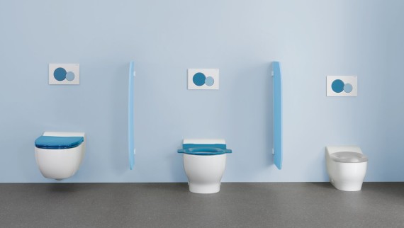 Geberit Bambini Rimfree® wc-keramiek toestellen