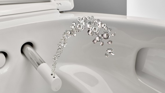 Geberit AquaClean douche-wc met WhirlSpray Geberit AquaClean douche-wc met WhirlSpray
