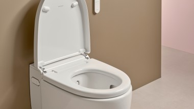 Geberit AquaClean wc met verwarmde zitting