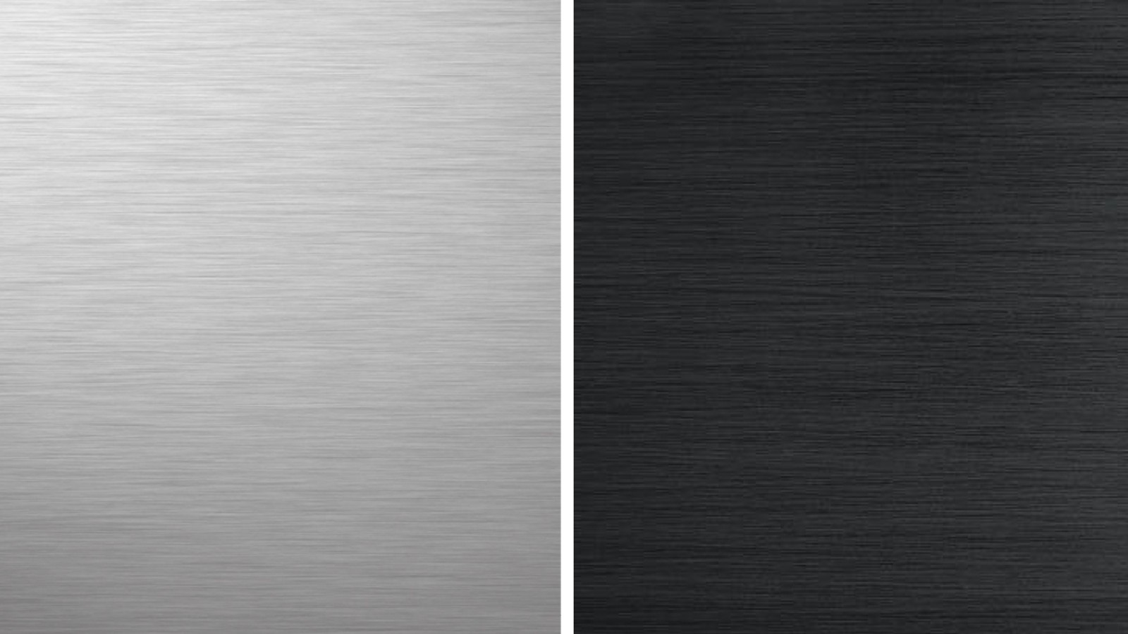 Habillages latéraux Geberit Monolith en chrome et chrome noir Habillages latéraux Geberit Monolith en chrome et chrome noir