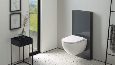 Badkamer met Geberit Monolith Plus sanitaire module