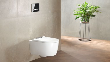 Geberit ONE wc met Sigma50-spoelplaat