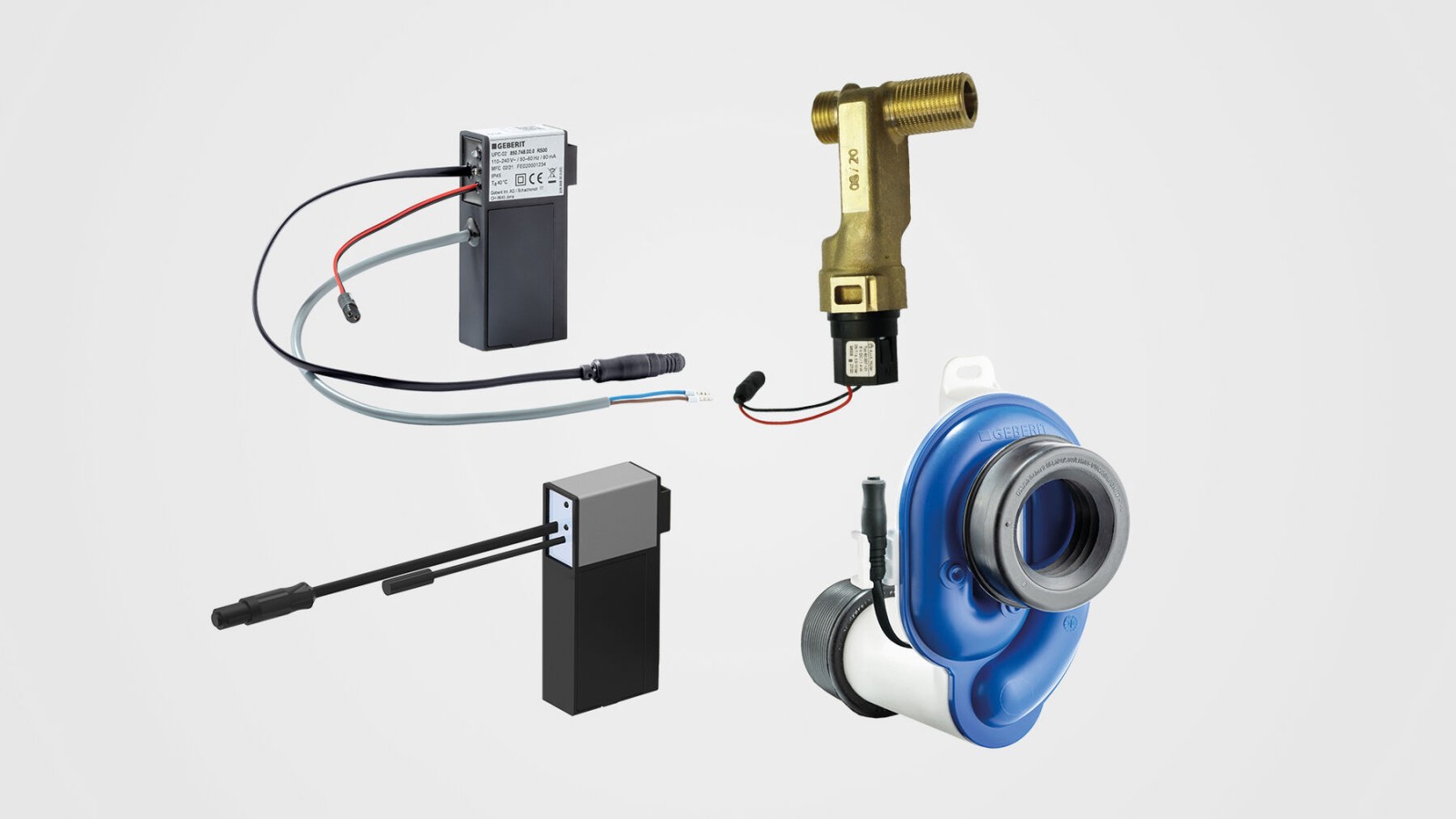 Commande d'urinoir apparente dissimulée Commande d'urinoir apparente dissimulée