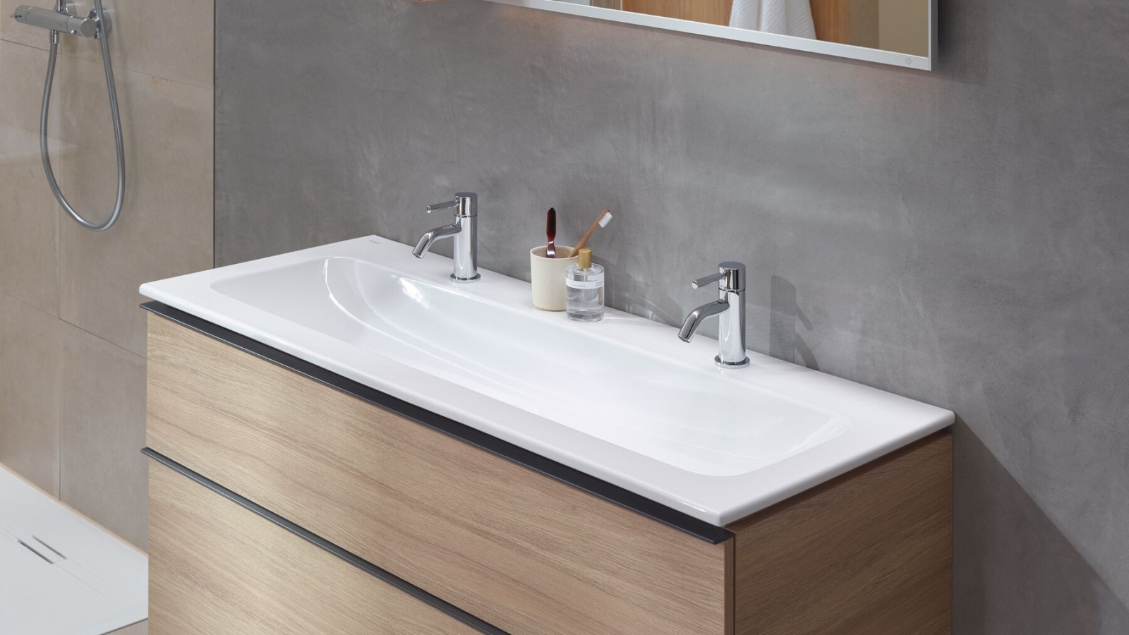 Lavabo double Geberit iCon Lavabo double Geberit iCon