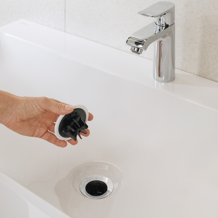 Bonde verticale avec filtre à cheveux Bonde verticale avec filtre à cheveux