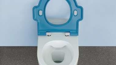 WC Geberit Bambini WC au sol avec Rimfree®.