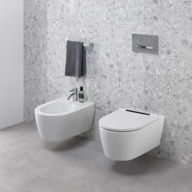 Combinaison bidet et WC Geberit ONE