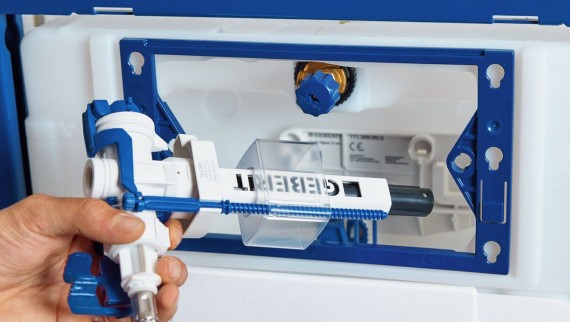 Geberit DuoFix et le robinet flotteur Geberit Type 383 Geberit DuoFix et le robinet flotteur Geberit Type 383
