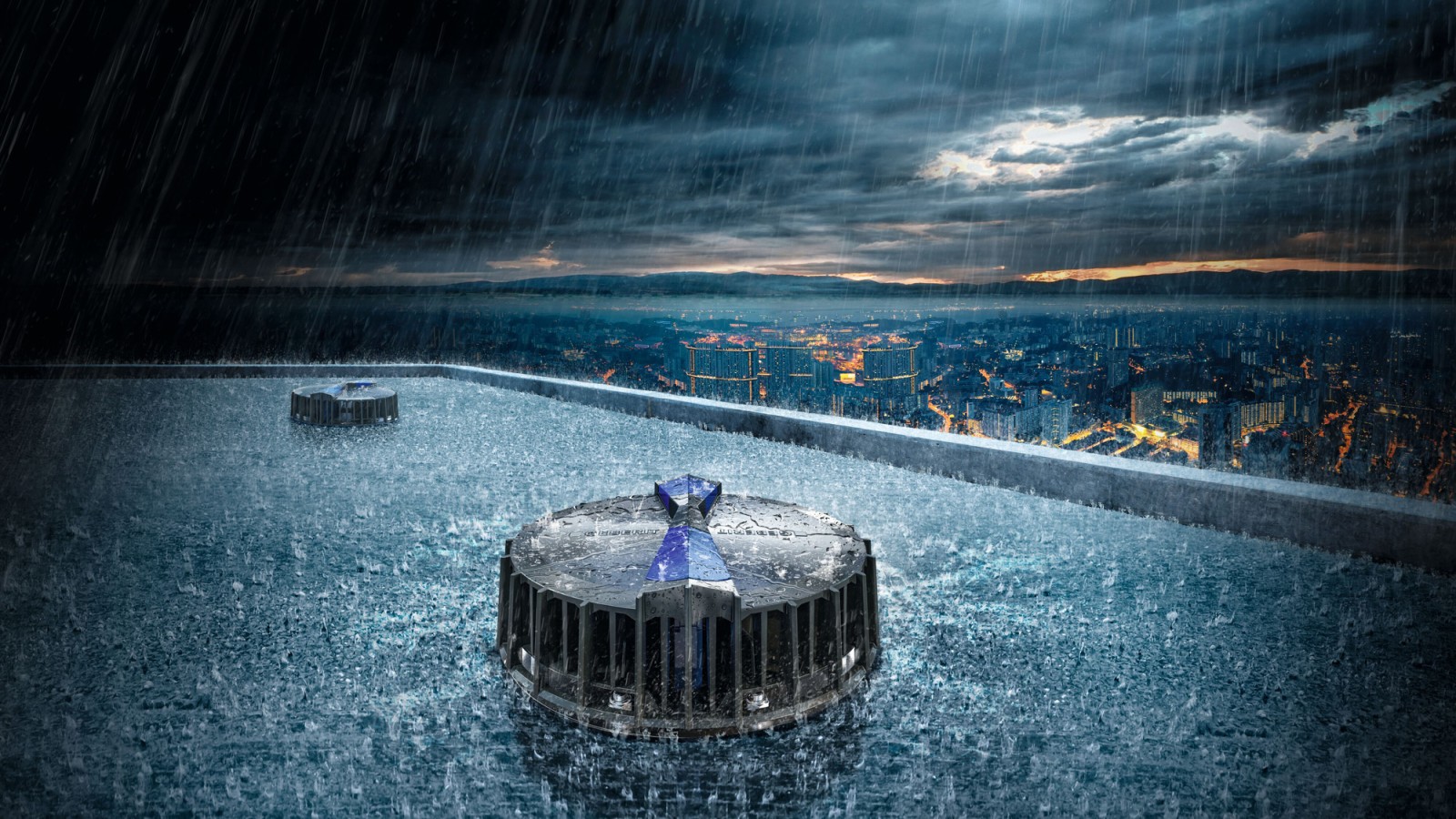 Geberit Pluvia : un système d’évacuation fiable des eaux de toiture par dépression Geberit Pluvia : un système d’évacuation fiable des eaux de toiture par dépression