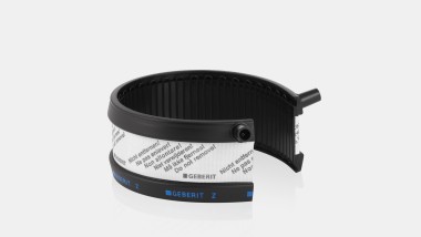 Geberit Pluvia: installatie van de vaste punten met Geberit elektrolasband