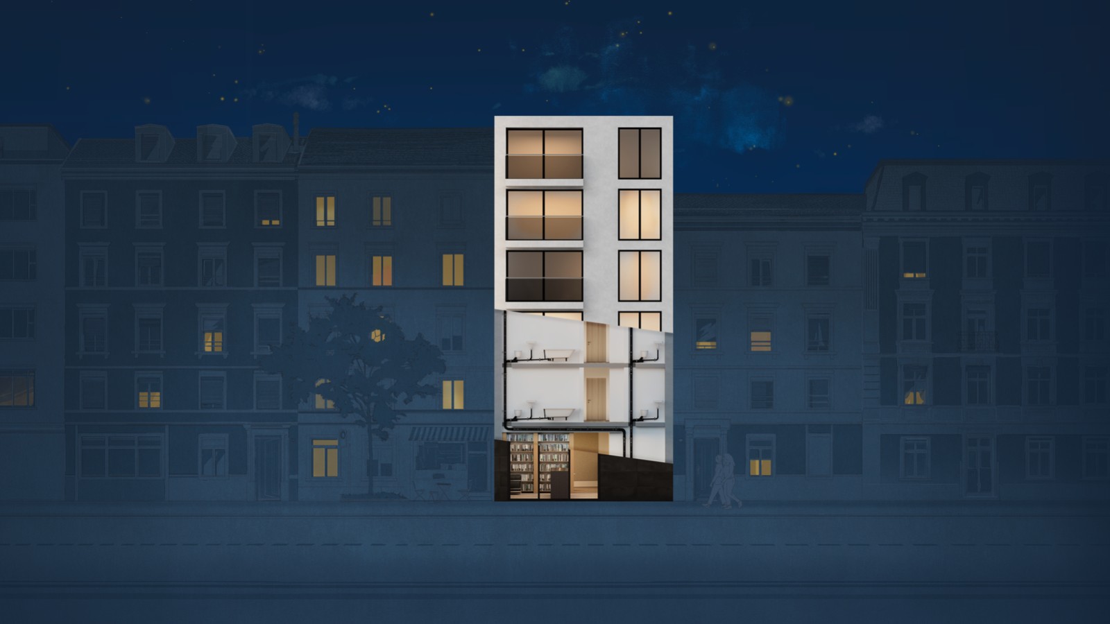Geberit Silent-Pro SuperTube voor meergezinshuizen Geberit Silent-Pro SuperTube voor meergezinshuizen