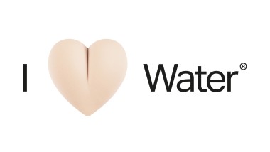 Logo van de 'I love Water'-campagne