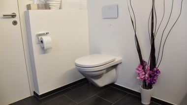 Situatie vóór een wc-potvervanging
