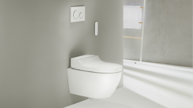 Geberit AquaClean Tuma Comfort met afstandsbediening Sigma20