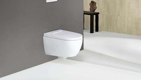 Geberit AquaClean Alba met afstandsbediening Sigma20