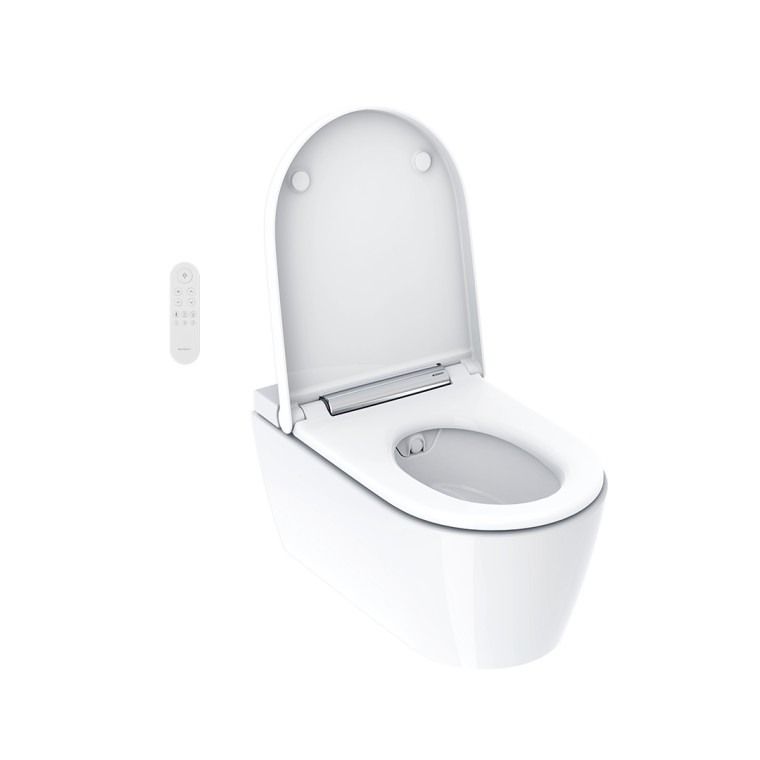 Geberit AquaClean Sela met open wc-deksel Geberit AquaClean Sela met open wc-deksel