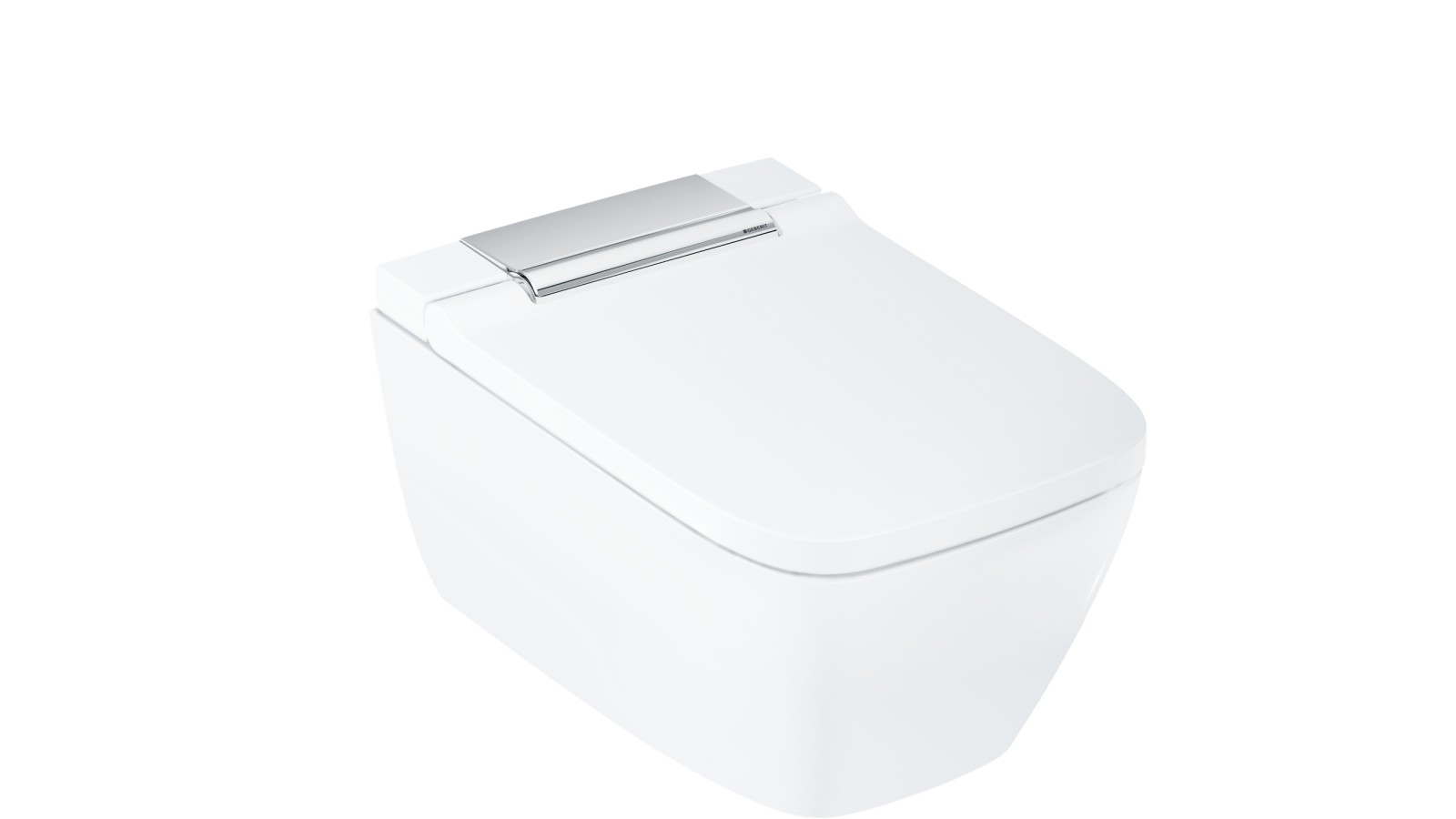 AquaClean Sela vierkant met glanzend verchroomde designafdekking AquaClean Sela vierkant met glanzend verchroomde designafdekking