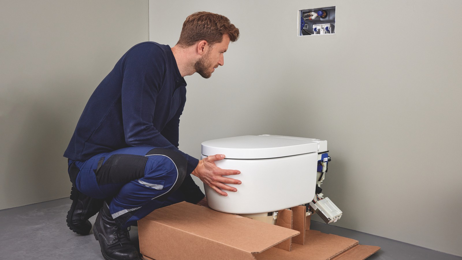 AquaClean installatiekost is vergelijkbaar met een conventionele installatie AquaClean installatiekost is vergelijkbaar met een conventionele installatie