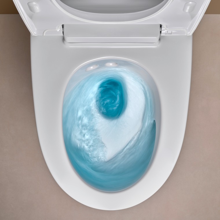 Geberit AquaClean Mera TurboFlush-technologie functie Geberit AquaClean Mera TurboFlush-technologie functie