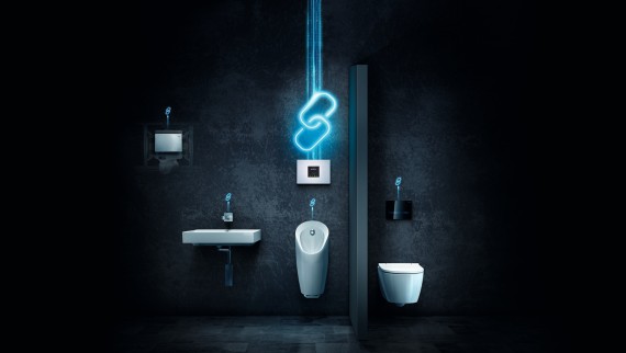 Sanitaire ruimtes economisch beheren met Geberit Connect Sanitaire ruimtes economisch beheren met Geberit Connect