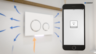 Geberit DuoFresh beheren via app