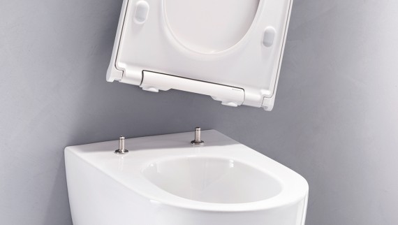 Geberit ONE wc met afneembare wc-zitting en deksel