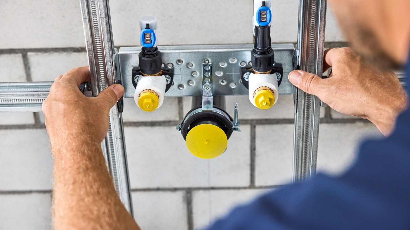 GIS installatie-element voor wastafel GIS installatie-element voor wastafel