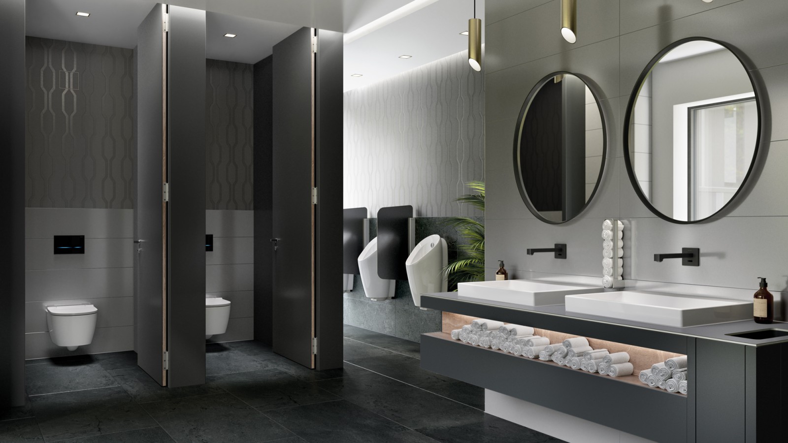 Sanitaire ruimte voor Advanced-optie Sanitaire ruimte voor Advanced-optie