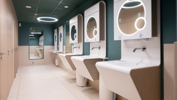 2theloo sanitaire ruimte in Evendorf, Duitsland 2theloo sanitaire ruimte in Evendorf, Duitsland